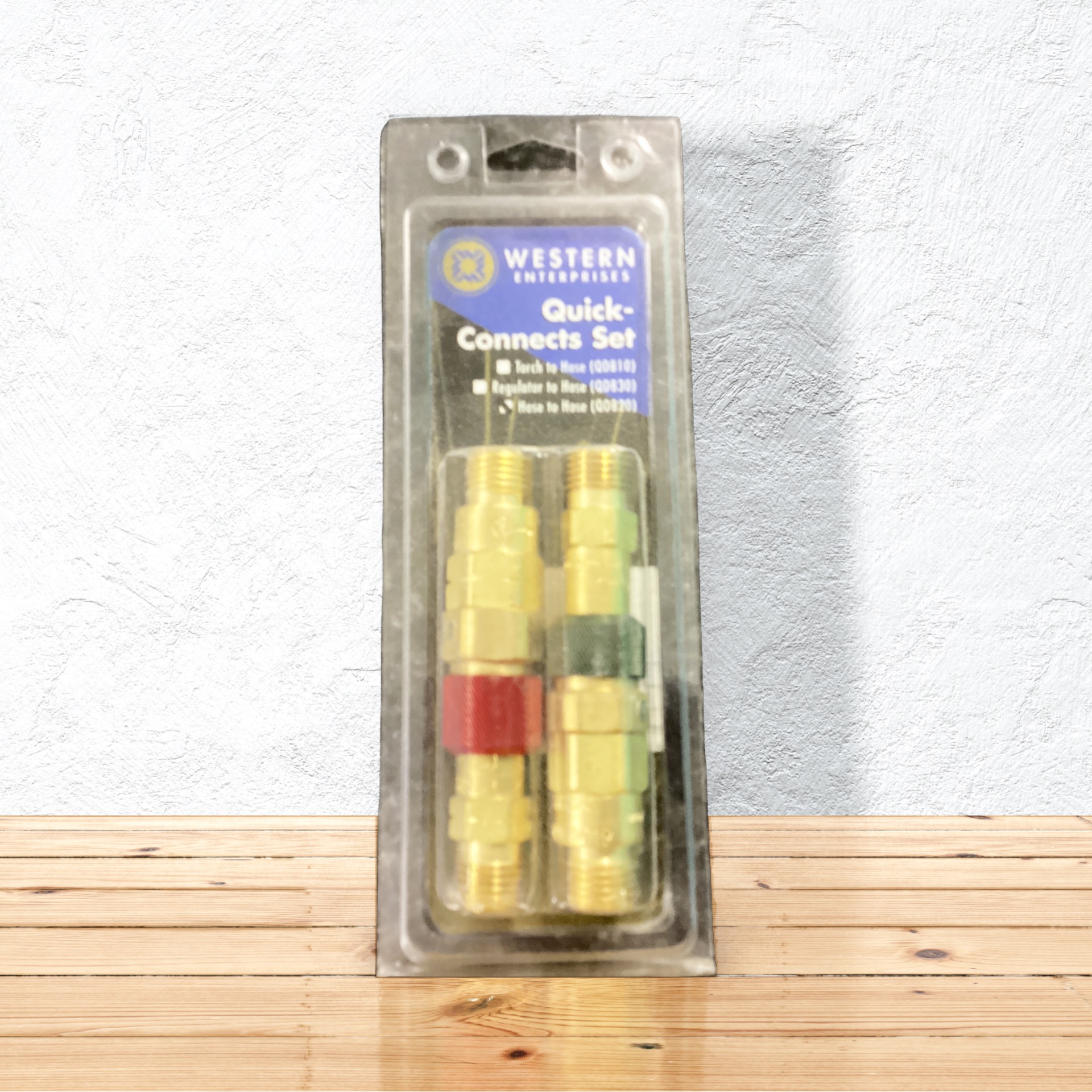 Western QDB200 Male Quick Connect For Torch Fuel Hose (Acetylene)