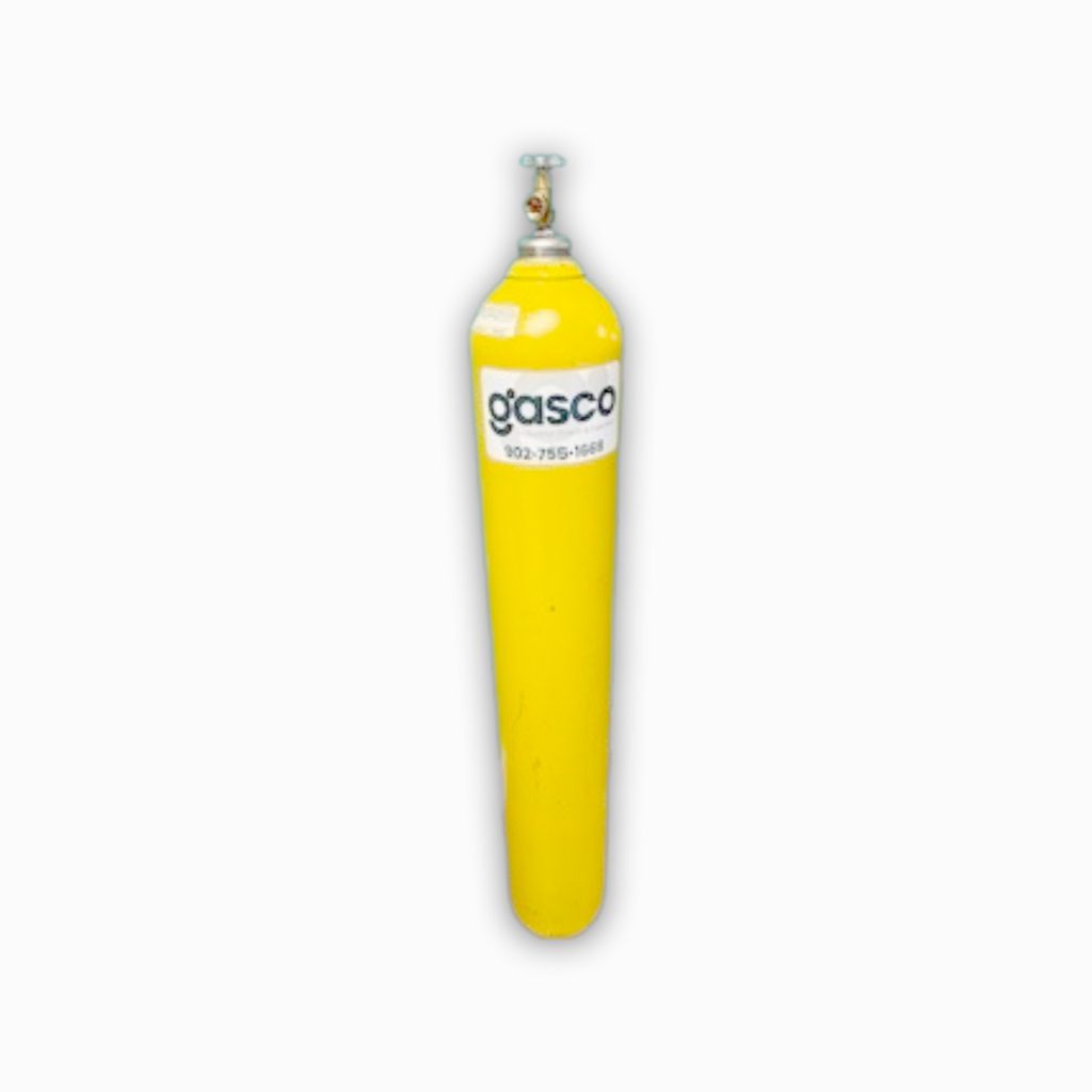 Yellow Helium Cylinder