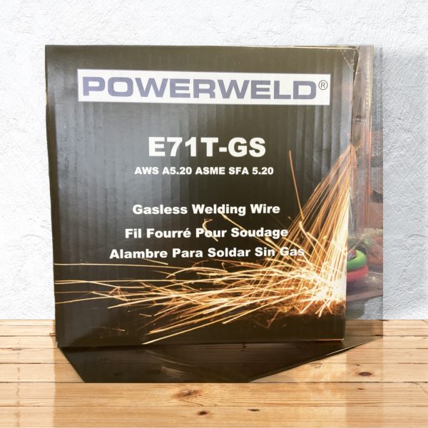 POWERWELD .9mm 4.5 kg. gasless wire .035"