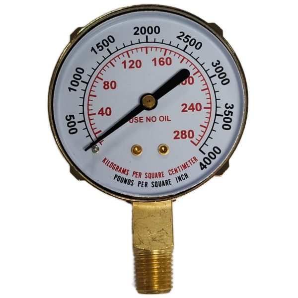 POWERWELD pressure gauge 4000psi B4000