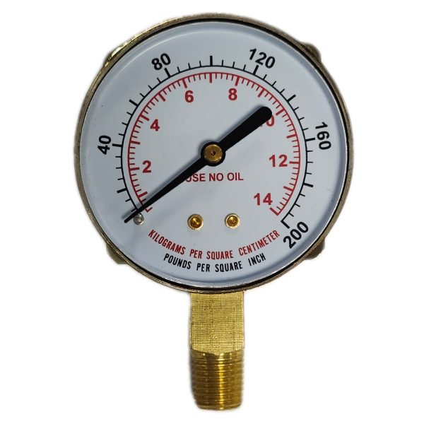 Pressure gauge 200 psi