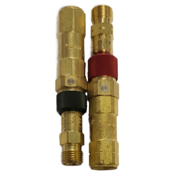 Western Enterprises Quick Connect Sets to Hose QDB32 Oxygen/Inert Gas