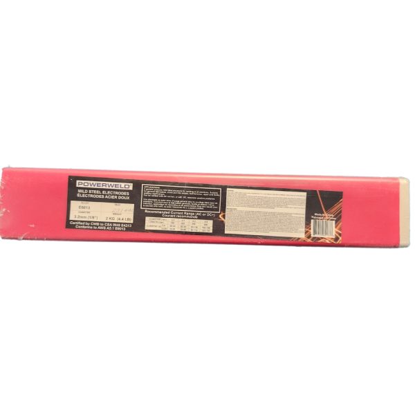 filler metals:6013 1/8 Electrodes 4.4lbs Box