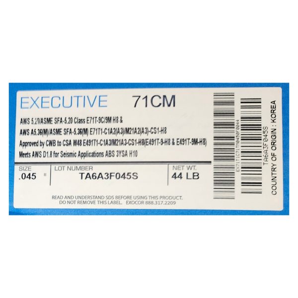 Executive 71CM .045 44lb Spool