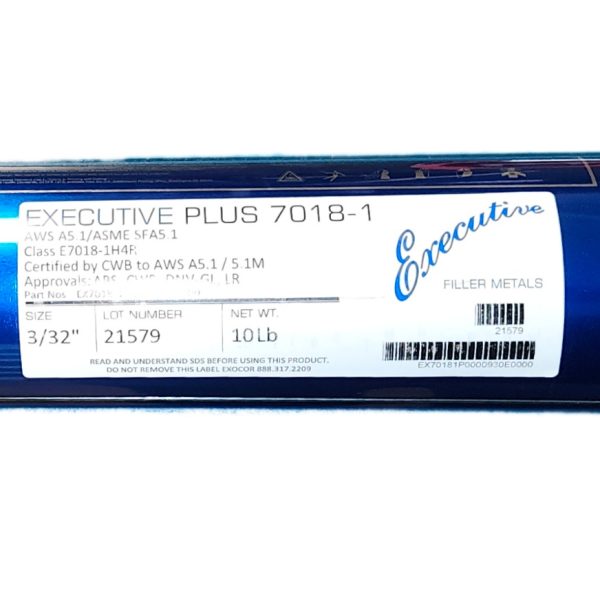 Executive Plus 7018-1 3/32 10lb