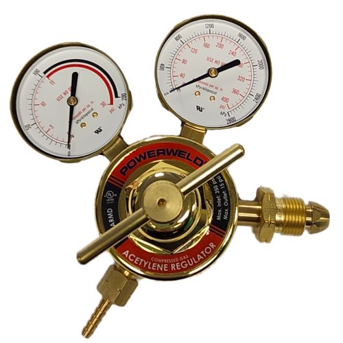 Medium Duty Acetylene Regulator CGA-510 Valve